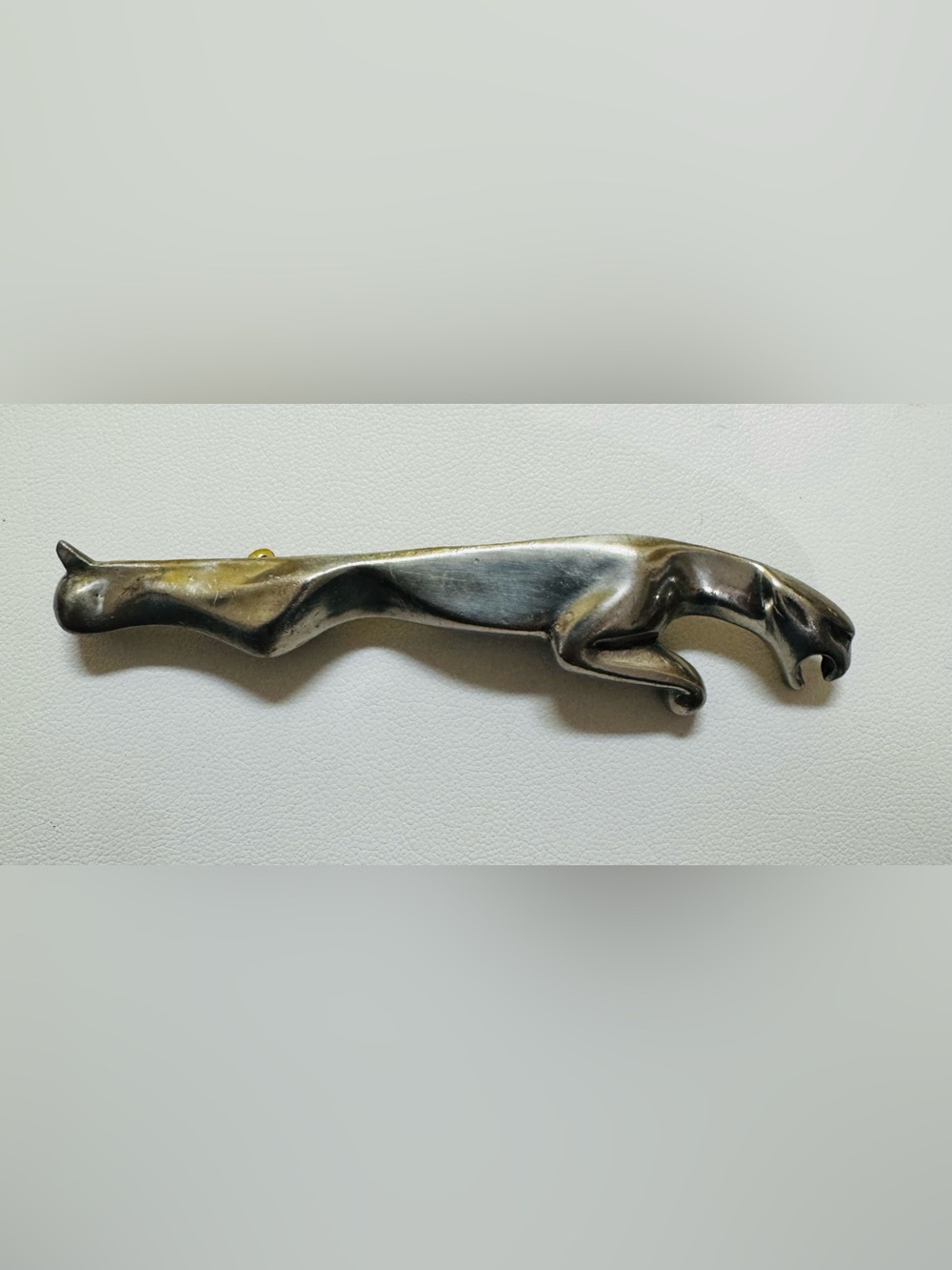 Jaguar Leaping Brooch Pin - Silver-Tone - Picture 2 of 6